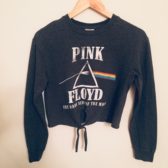 Pink Floyd Tops - Pink Floyd Cropped Long Sleeve Tee